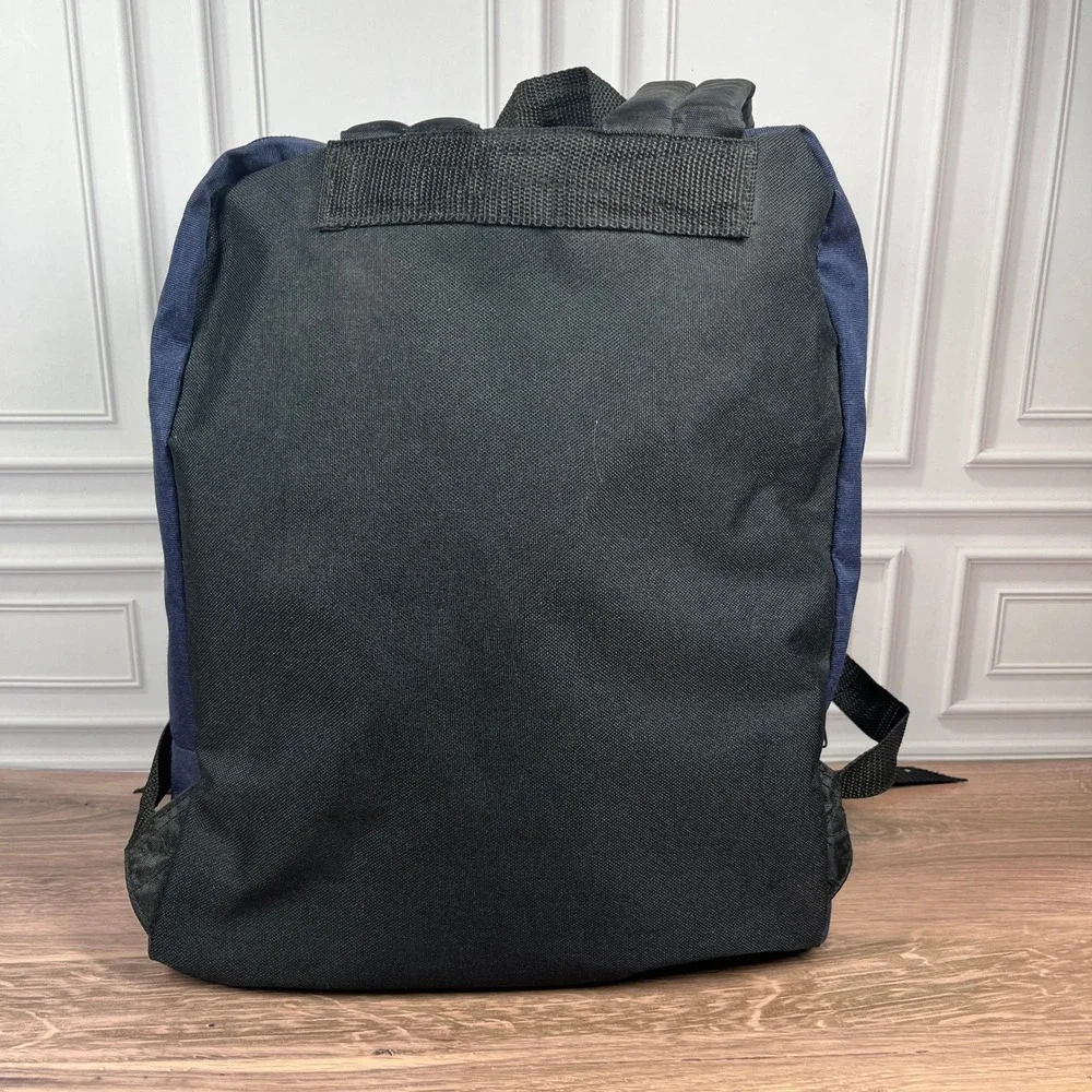 Mickey Unlimited Backpack Navy Blue Vintage Disney Colorblock 90s